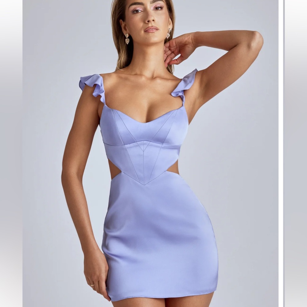 Brand new lavender mini dress with tags US size 2
